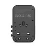 75W GaN AC Travel Adaptor 3-Type-C 2-USB Charge Black