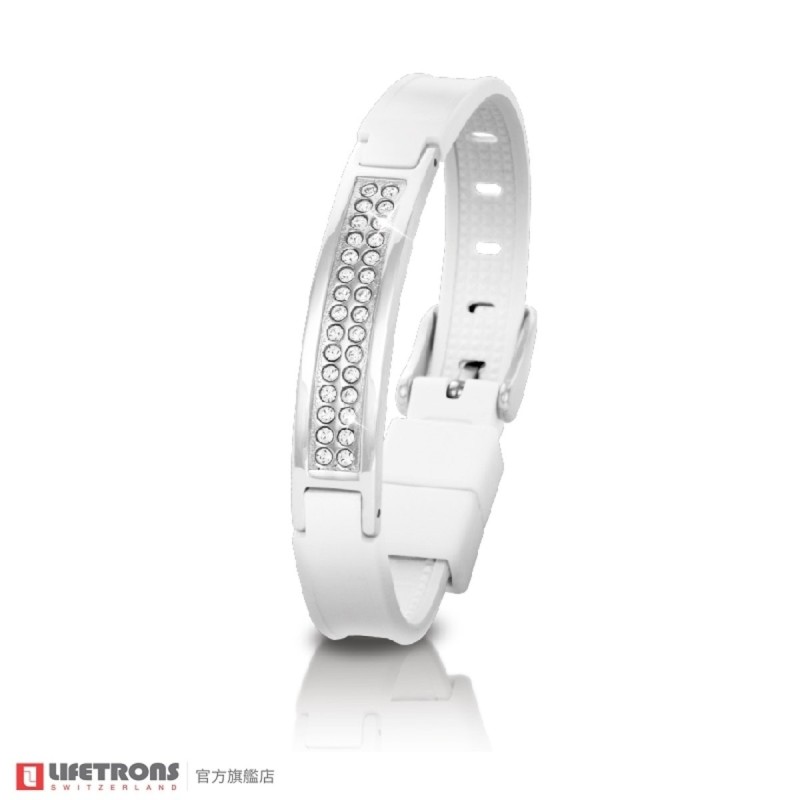 Lifetrons Crystal Radiance Pure Health Bracelet with Swarovski