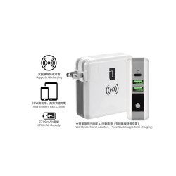 Lifetrons 全球萬用旅行插座+充電器（支援無線充電MA20WC）