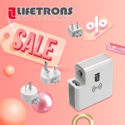 Lifetrons 全球萬用旅行插座+充電器（支援無線充電MA20WC）