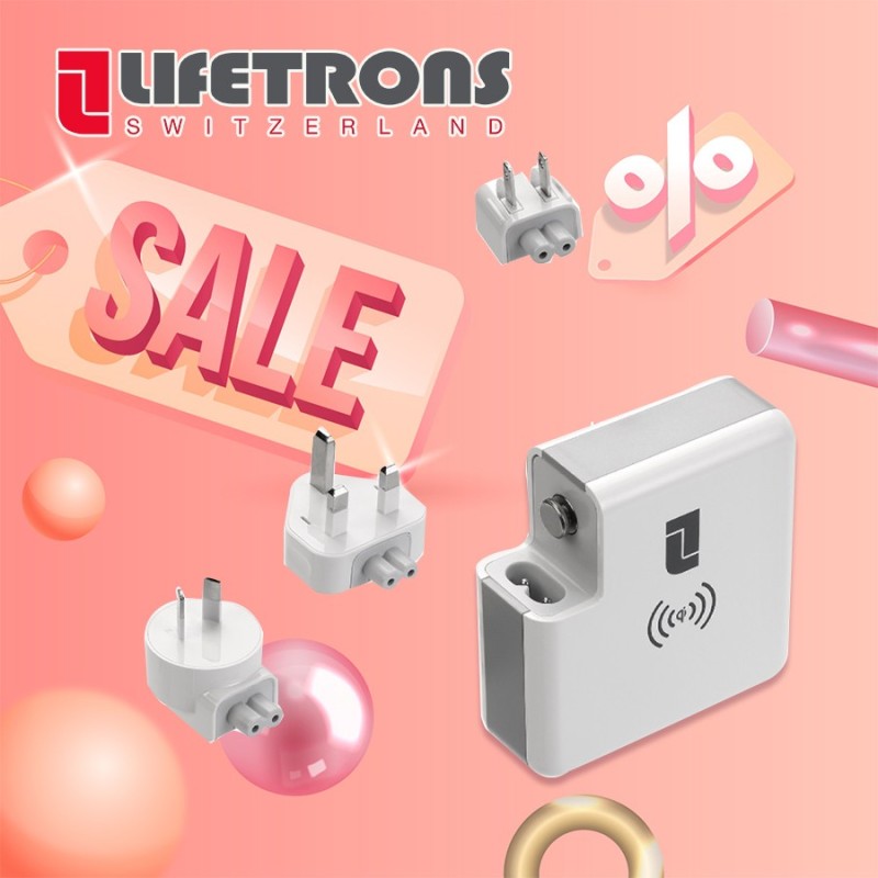 Lifetrons 全球萬用旅行插座+充電器（支援無線充電MA20WC）