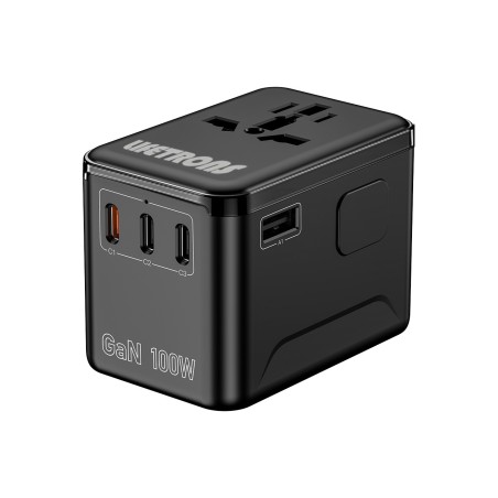 Lifetrons GaN 100W Universal Travel Adapter TA100WA