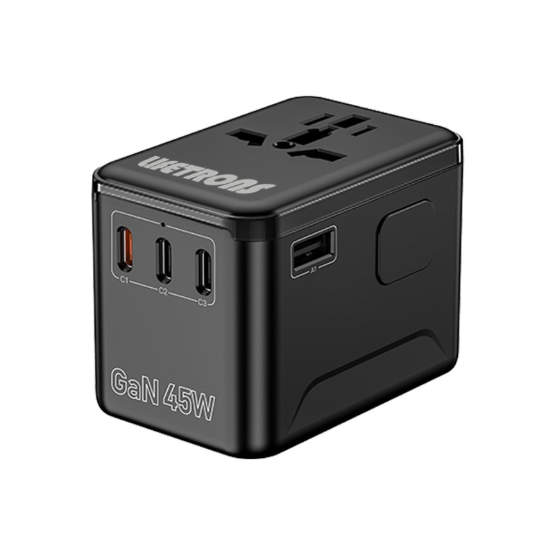 Lifetrons GaN 45W Universal Travel Adapter TA045WA