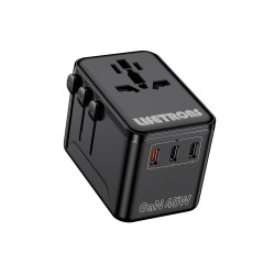 Lifetrons GaN 45W 全球通用旅行充電器/萬國插頭 TA045WA
