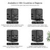 Lifetrons GaN 45W Universal Travel Adapter TA045WA