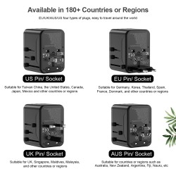 Lifetrons Universal Travel Adapter TA012WA