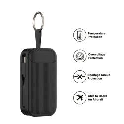 5000mAh PD22.5W 內置充電線&數顯移動電源 PB05K225