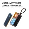 20000mAh PD65W Power Bank with Built-in Cable & Digital Display PB20K65W