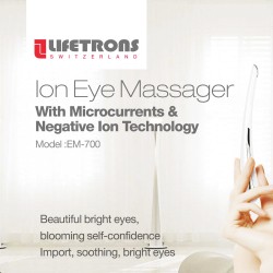 Ion Eye Massager (EM-700)｜Ion infusion, Relieve fatigue, Brighten the eye area, Reduce dark circles
