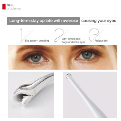 Ion Eye Massager (EM-700)｜Ion infusion, Relieve fatigue, Brighten the eye area, Reduce dark circles