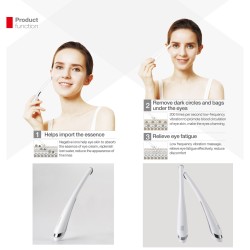 Ion Eye Massager (EM-700)｜Ion infusion, Relieve fatigue, Brighten the eye area, Reduce dark circles