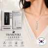 Lifetrons Swarovski 水晶鍺元素頸鍊｜99.99% Germanium｜CRYSTALLIZED™ Swarovski Elements｜韓國製造