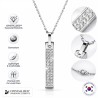Lifetrons Swarovski 水晶鍺元素頸鍊｜99.99% Germanium｜CRYSTALLIZED™ Swarovski Elements｜韓國製造